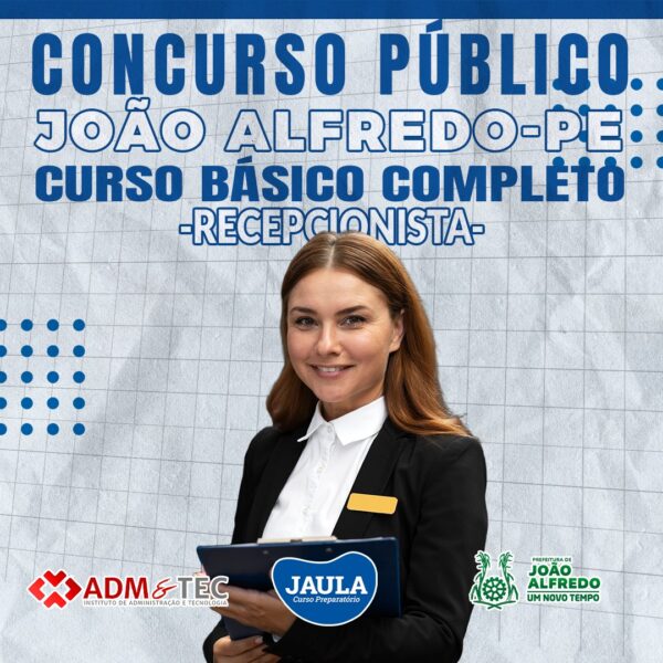 RECEPCIONISTA- JOÃO ALFREDO