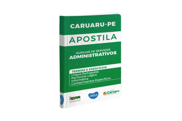 APOSTILA - AUXILIAR DE SERVIÇOS ADMINISTRATIVOS - IBAM (CARUARU-PE)