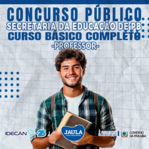 CURSO BÁSICO PROFESSOR - ESTADO DA PARAÍBA - IDECAN