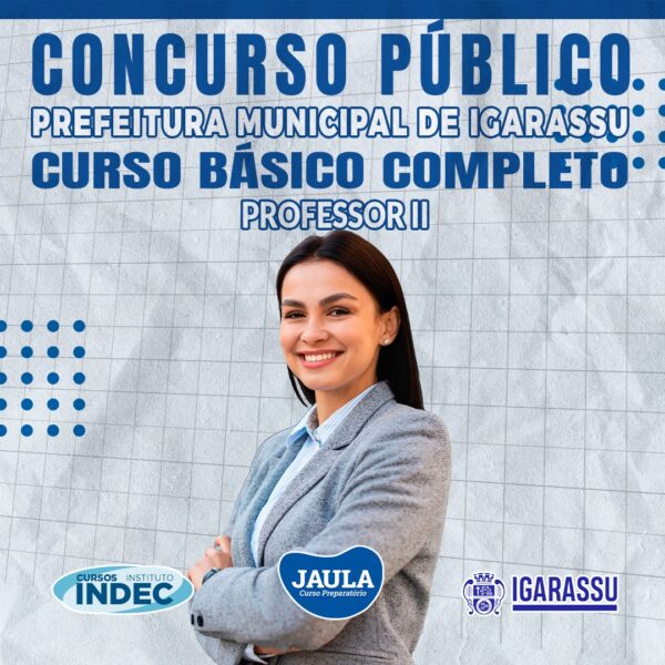 CURSO GERAL PROFESSOR II (INDEC) - IGARASSU