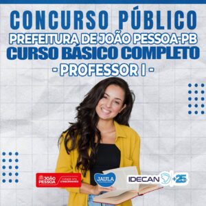 PROFESSOR I (IDECAN) - PREFEITURA MUNICIPAL DE  JOÃO PESSOA - PB