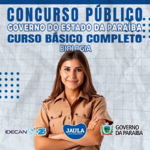 PROFESSOR DE BIOLOGIA (IDECAN) – PARAÍBA