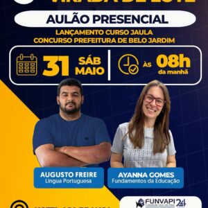 AULÃO BELO JARDIM - PRESENCIAL - CONCURSO PÚBLICO