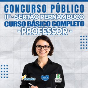 PROFESSOR - IF SERTÃO (FUNDATEC) - PERNAMBUCO