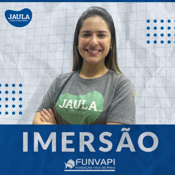 IMERSÃO FUNVAPI - LÍNGUA PORTUGUESA E PEDAGOGIA