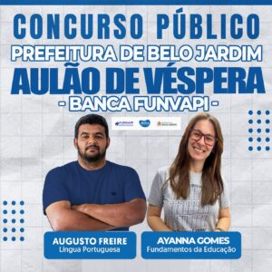 AULÃO FINAL - BELO JARDIM - FUNVAPI